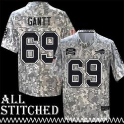 Jerry Gantt Jersey Buffalo Bills #69 2024 Salute to Service Camo