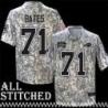 Ryan Bates Jersey Buffalo Bills #71 2024 Salute to Service Camo