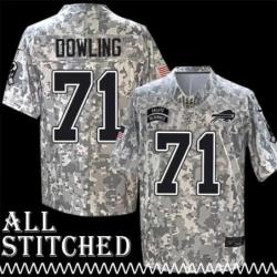 Sean Dowling Jersey Buffalo Bills #71 2024 Salute to Service Camo