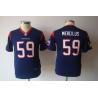 [NEW] DeMeco Ryans Youth Football Jersey -#59 Houston Youth Jerseys (Blue)