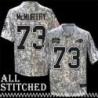 Chuck McMurtry Jersey Buffalo Bills #73 2024 Salute to Service Camo