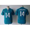 [NEW] Justin Blackmon Youth Football Jersey -#14 Jacksonville Youth Jerseys (Green)