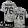 Ethan Albright Jersey Buffalo Bills #76 2024 Salute to Service Camo