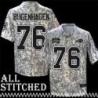 Gary Bugenhagen Jersey Buffalo Bills #76 2024 Salute to Service Camo