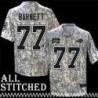 Oliver Barnett Jersey Buffalo Bills #77 2024 Salute to Service Camo