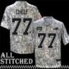 Donald Chelf Jersey Buffalo Bills #77 2024 Salute to Service Camo