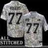 Reggie Rogers Jersey Buffalo Bills #77 2024 Salute to Service Camo