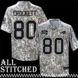 Monte Crockett Jersey Buffalo Bills #80 2024 Salute to Service Camo