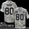 Derek Hagan Jersey Buffalo Bills #80 2024 Salute to Service Camo