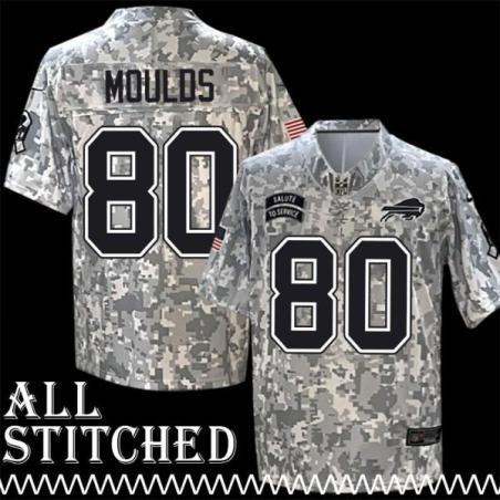 Eric Moulds Jersey Buffalo Bills #80 2024 Salute to Service Camo