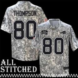 Deonte Thompson Jersey Buffalo Bills #80 2024 Salute to Service Camo