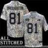 Walter Broughton Jersey Buffalo Bills #81 2024 Salute to Service Camo