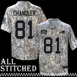 Bob Chandler Jersey Buffalo Bills #81 2024 Salute to Service Camo