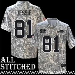 Ron Jessie Jersey Buffalo Bills #81 2024 Salute to Service Camo