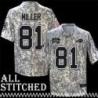 Bill Miller Jersey Buffalo Bills #81 2024 Salute to Service Camo