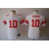 [NEW] Eli Manning Youth Football Jersey -#10 NY-G Youth Jerseys (White)