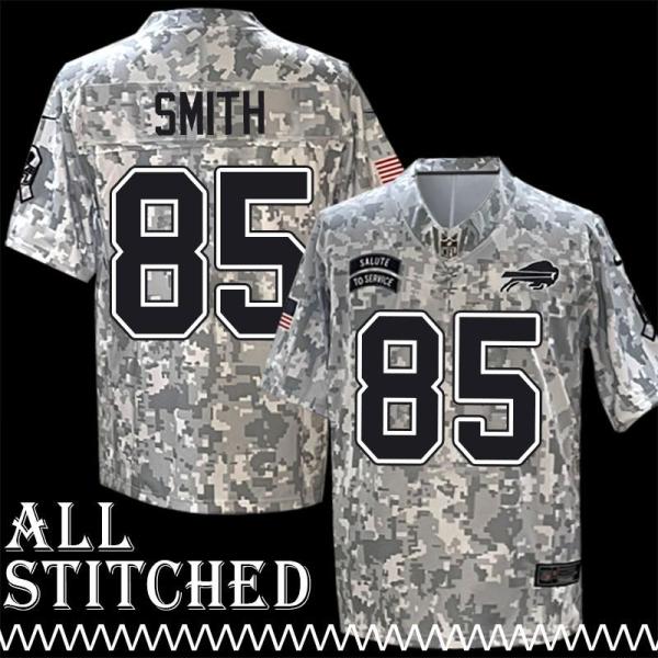 Tody / Lee Smith Jersey Buffalo Bills #85 2024 Salute to Service Camo