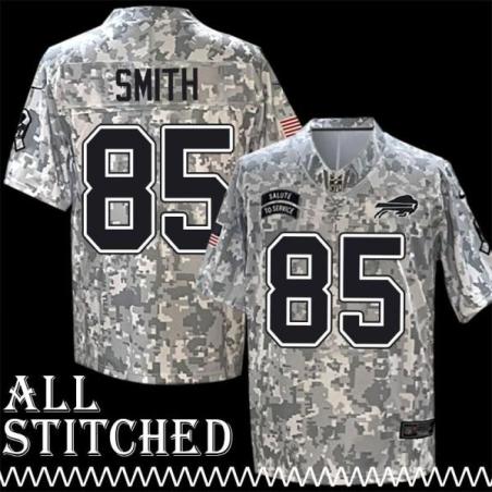 Tody / Lee Smith Jersey Buffalo Bills #85 2024 Salute to Service Camo