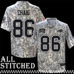 Reggie Craig Jersey Buffalo Bills #86 2024 Salute to Service Camo