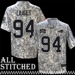 Kyle Moore Jersey Buffalo Bills #94 2024 Salute to Service Camo