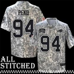 Mark Pike Jersey Buffalo Bills #94 2024 Salute to Service Camo