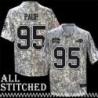 Scott Radecic Jersey Buffalo Bills #95 2024 Salute to Service Camo