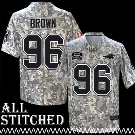 Copeland Bryan Jersey Buffalo Bills #96 2024 Salute to Service Camo