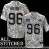 Stefan Charles Jersey Buffalo Bills #96 2024 Salute to Service Camo