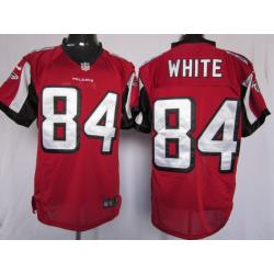 [NEW,Elite] Roddy White Football Jersey -Atlanta #84 NEW Football Jersey(Red)