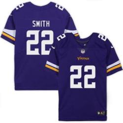 Minnesota Vikings #22 Harrison Smith Purple Home Jersey