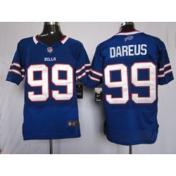 [NEW,Elite] Marcell Dareus Football Jersey -Buffalo #99 NEW Football Jersey(Blue)