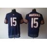 [NEW,Elite] Brandon Marshall Football Jersey -Chicago #15 NEW Football Jersey(Blue)