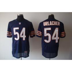 [NEW,Elite] Brian Urlacher Football Jersey -Chicago #54 NEW Football Jersey(Blue)