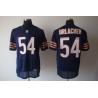 [NEW,Elite] Brian Urlacher Football Jersey -Chicago #54 NEW Football Jersey(Blue)