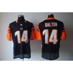 [NEW,Elite] Andy Dalton Football Jersey -Cincinnati #14 NEW Football Jersey(Black)