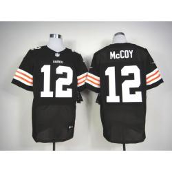 [NEW,Elite] Colt McCoy Football Jersey -Cleveland #12 NEW Football Jersey(Brown)