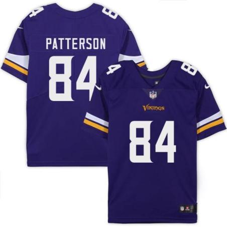 Minnesota Vikings #84 Cordarrelle Patterson Purple Home Jersey