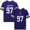 Minnesota Vikings #97 Everson Griffen Purple Home Jersey