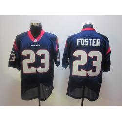 [NEW,Elite] Arian Foster Football Jersey -Houston #23 NEW Football Jersey(Blue)