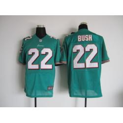 [NEW,Elite] Reggie Bush Football Jersey -Miami #22 NEW Football Jersey(Green)