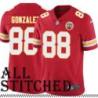 Red Home Tony Gonzalez Kansas City Chiefs Jersey #88