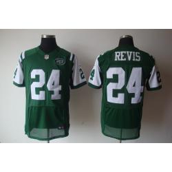 [NEW,Elite] Darrelle Revis Football Jersey -NY-J #24 NEW Football Jersey(Green)