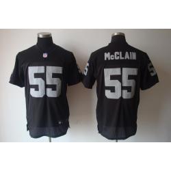 [NEW,Elite] Rolando McClain Football Jersey -Oakland #55 NEW Football Jersey(Black)