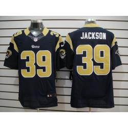 [NEW,Elite] Steven Jackson Football Jersey -St. Louis  #39 NEW Football Jersey(Blue)