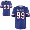 [NEW,Elite] Marcell Dareus Football Jersey -Buffalo #99 NEW Football Jersey(Blue)