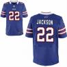 [NEW,Elite] Fred Jackson Football Jersey -Buffalo #22 NEW Football Jersey(Blue)