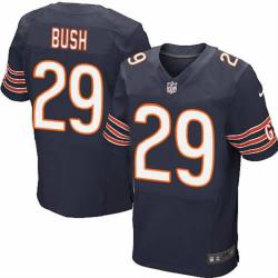 [NEW,Elite] Michael Bush Football Jersey -Chicago #29 NEW Football Jersey(Blue)