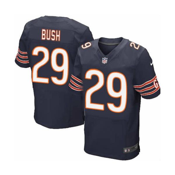 [NEW,Elite] Michael Bush Football Jersey -Chicago #29 NEW Football Jersey(Blue)