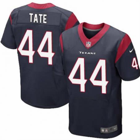 [NEW,Elite] Ben Tate Football Jersey -Houston #44 NEW Football Jersey(Blue)