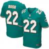 [NEW,Elite] Reggie Bush Football Jersey -Miami #22 NEW Football Jersey(Green)